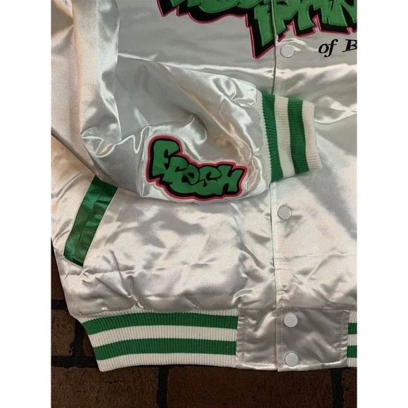 FRESH PRINCE OF BEL-AIR Headgear Classics White Streetwear Jacket~Never Worn~ XL